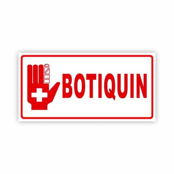 Placa botiquín, señalizacion botiquin