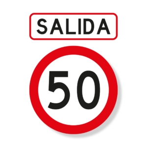 Velocidad Máxima Permitida Salida (SR-30B)