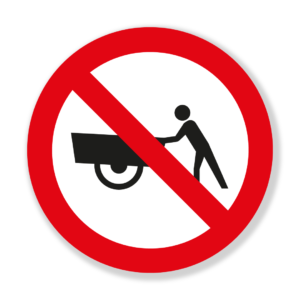 Circulación Prohibida de Carros de Mano (SR-51)