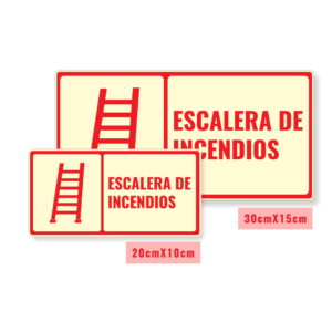 Señalización Escalera de Incendios