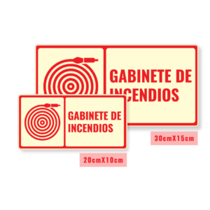 Señalización Gabinete de Incendios