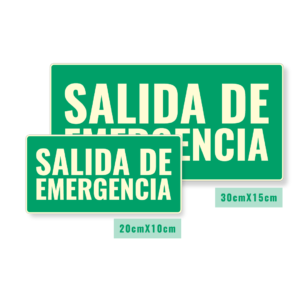 Comprar señalización salida de emergencia Bogotá