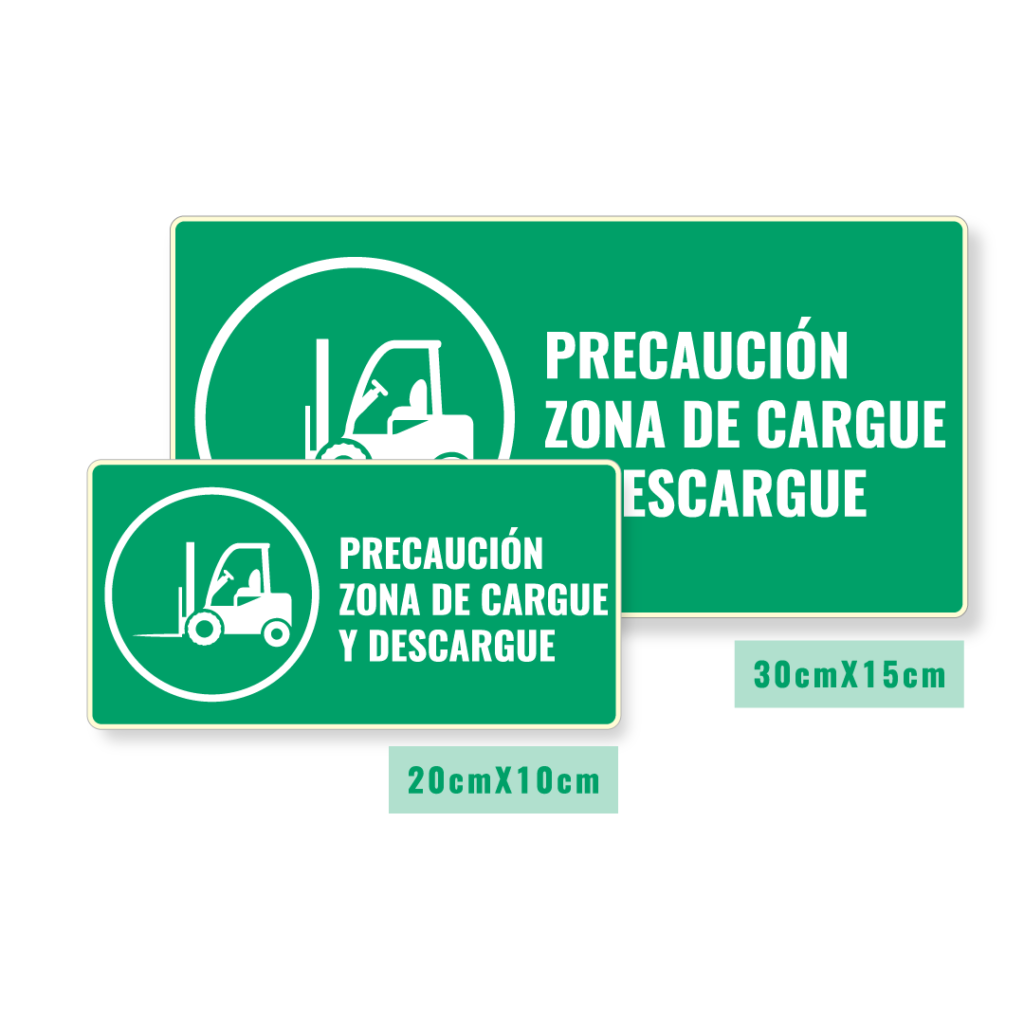 Señalización Zona De Cargue Y Descargue   JOP Avisos   Señalizaciones