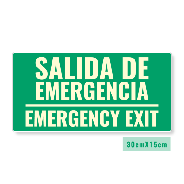 Señalización Salida de Emergencia