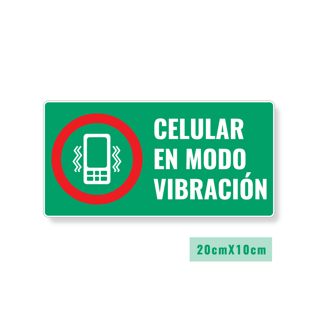 Señalización Celular en Vibración - JOP Avisos - Señalizaciones