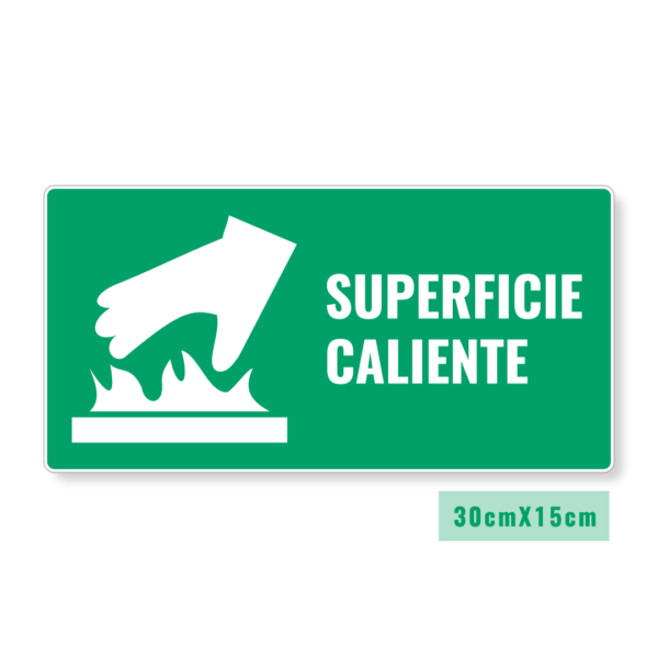 Señalización Superficie Caliente