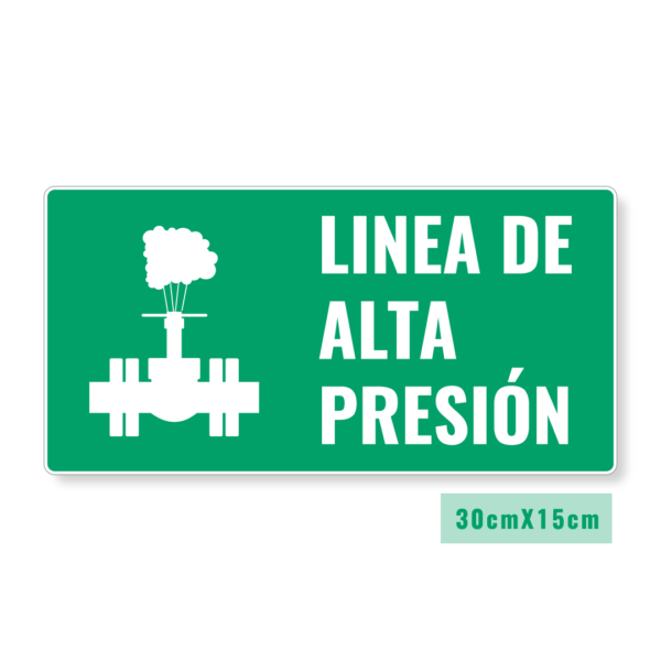 Señalización Línea de Alta Presión