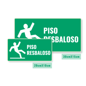 Señalización Piso Resbaloso