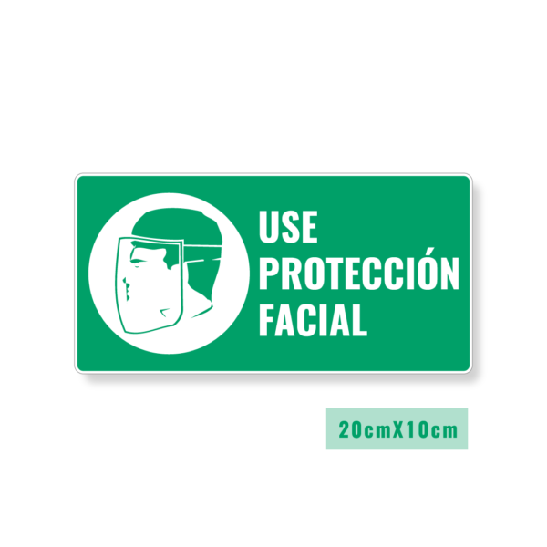 Señalización Use Protección Facial