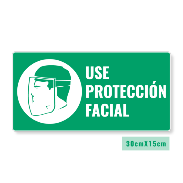 Señalización Use Protección Facial