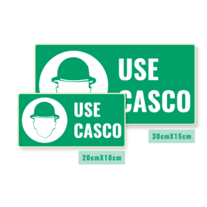 Señalización Use Casco