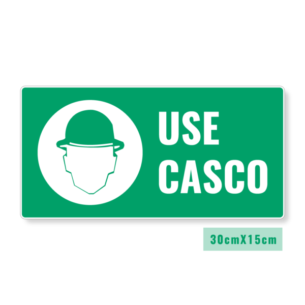 Señalización Use Casco