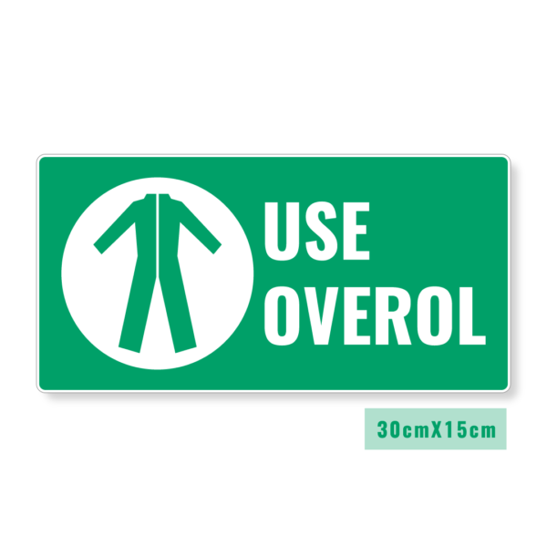 Señalización Use Overol