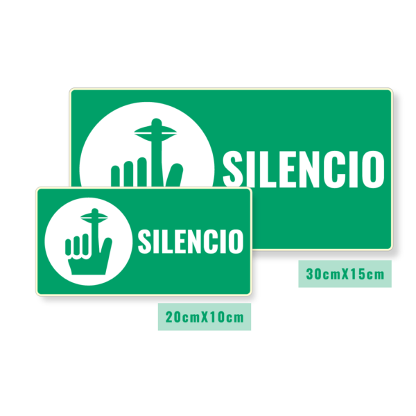 Señalización de Silencio