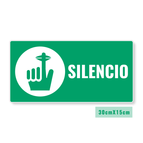 Señalización de Silencio