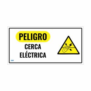 Cuidado cerca electrica