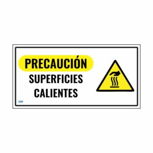 Precaucion superficies calientes