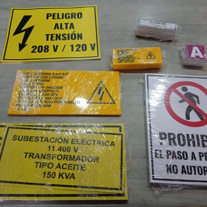 Señalizacion Riesgo Eléctrico